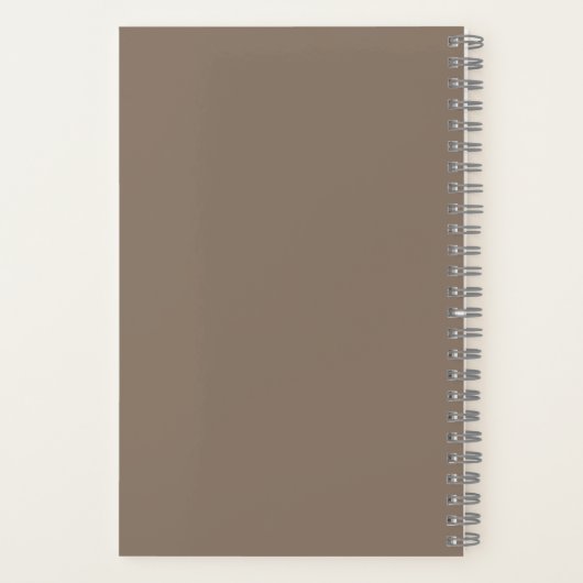 Familienbaum Traditionelles Rezept Spiral Notebook Notizblock (Rückseite)