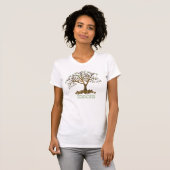 Familienbaum Twisted T-Shirt (Vorne ganz)
