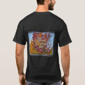 Familienbaum Wiedersehen, farbenfroher Herbstbaum T-Shirt (Rückseite)