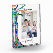 Familienbaumbild Fotoblock (Links)