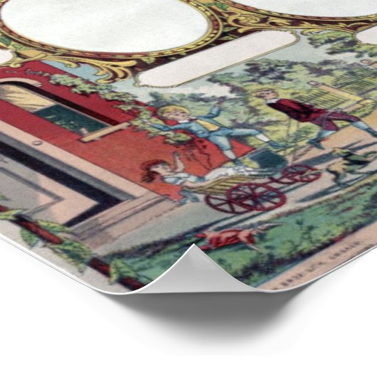 Familienbaumposter Poster (Ecke)