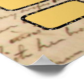 Familienbaumposter Poster (Ecke)