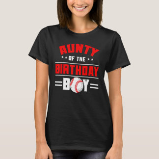 Familienbd der Geburtstagsjunge Baseball T-Shirt