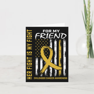Familienbekämpfen Freund Kinderkrebs Karte