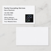 Familienberatung Glossy Business Cards Visitenkarte (Vorne/Hinten)