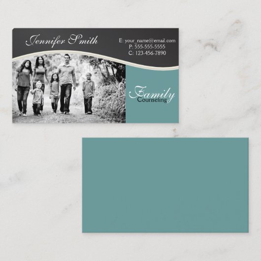 Familienberatung Visitenkarte (Vorne/Hinten)