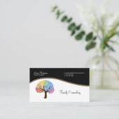 Familienberatung Visitenkarte (Stehend Vorderseite)