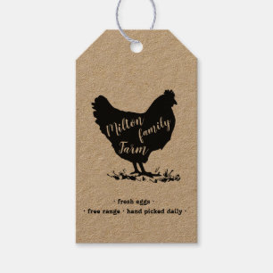 Familienbetrieb Eierkarton Geschenkanhänger