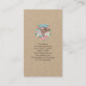 Familienbetrieb Hüttengewächshaus Hühnerkuh Marktg Visitenkarte (Rückseite)