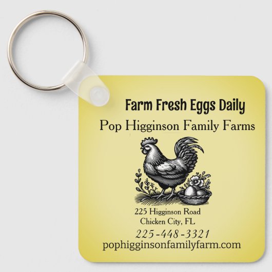 Familienbetrieb Schlüsselanhänger (Vorderseite)