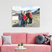 Familienbild Leinwanddruck (Insitu (Wohnzimmer))