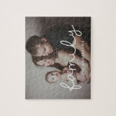 Familienbild mit niedlichen Schriftzeichen Puzzle (Vertikal)