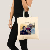 Familienbild personalisierte Tasche (Vorderseite (Produkt))