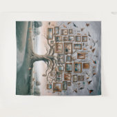 Familienbildbaum 03 wandteppich (Vorderseite (Horizontal))