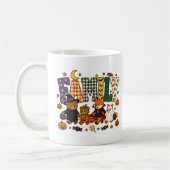 Familienbuchstabenblock kaffeetasse (Links)