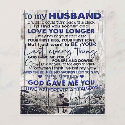 Familiendekoration | Für mein Design von Husband| Flyer (Vorne)