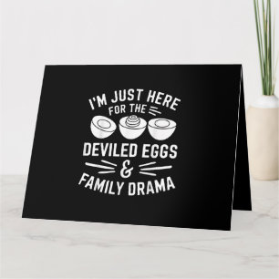 Familiendrama Funny Feinschmecker Geschenk an die Karte