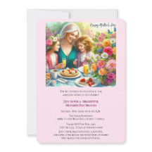 Familieneinladung zum Muttertag