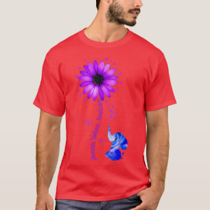 FamilienElefanten häusliche Gewalt Bewusstsein Sun T-Shirt
