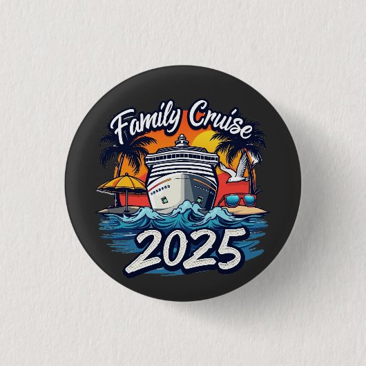 Familienfahrt 2025 Crew Matching Ship Button (Vorderseite)
