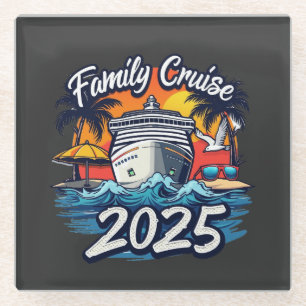 Familienfahrt 2025 Crew Matching Ship Glasuntersetzer