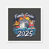 Familienfahrt 2025 Crew Matching Ship Serviette (Vorderseite)
