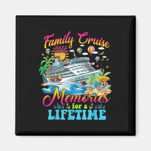 Familienfahrt Erinnerungen für den Sommerurlaub Magnet
