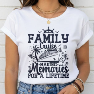 Familienfahrt Erinnerungen Urlaub Platz Cool mache T-Shirt