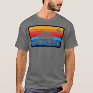 Familienfahrt Südkaribik Vintag Retro Sty T-Shirt