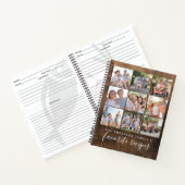 Familienfavoriten Foto Collage Rezept Buch (Innenseite)