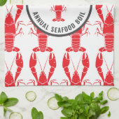 Familienfeier der Lobster Geschirrtuch (Gefaltet)