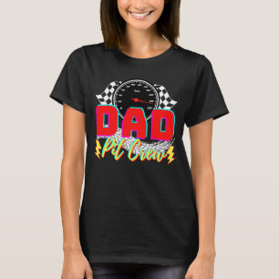 Familienfeier Racing Vater Pit Crew T-Shirt