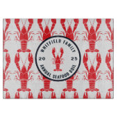 Familienfeiern Lobster Bob Custom Schneidebrett (Vorderseite)