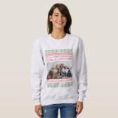 Familienfeiern , niedliches Foto Sweatshirt (Vorne ganz)
