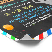 Familienfeiertag in Schulvorlage Poster (Ecke)