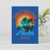 FAMILIENFERIENMODUS EINLADUNG (Stehend Vorderseite)