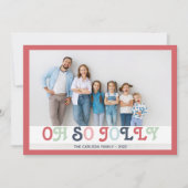 Familienfest Foto Weihnachten (Vorderseite)