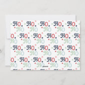 Familienfest Foto Weihnachten (Rückseite)