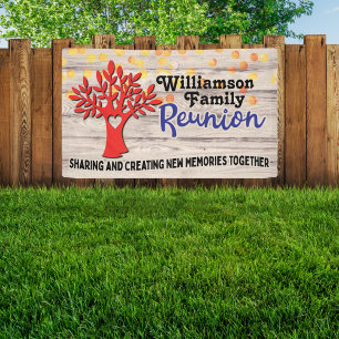 Familienfest im rustikalen Sommer-BBQ-Stil Banner