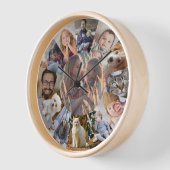 Familienfoto Collage 13 Instagram Pictures Easy Uhr (Winkel)