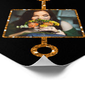 Familienfoto Collage 21 Bilder Hübsch Schwarzes Go Poster (Ecke)