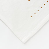 Familienfoto Collage 21 Bilder Weißes Gold + Name Fleecedecke (Ecke)