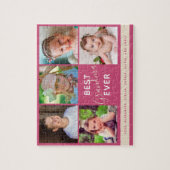 Familienfoto Collage Beste Oma je Puzzle (Vertikal)