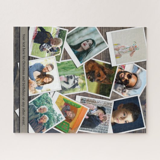 Familienfoto Collage Jigsaw Puzzle (Horizontal)