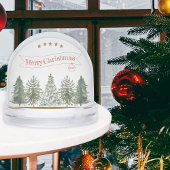 Familienfoto Collage Keepake Frohe Weihnachten Schneekugeln