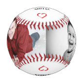 Familienfoto Collage Vatertag Baseball (Vorderseite)