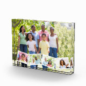 Familienfoto Collage w. Zigzag Foto Strip (Rechts)