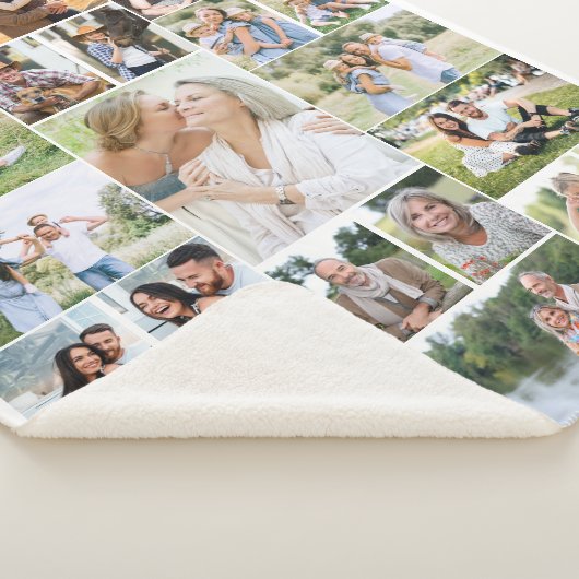 Familienfoto Collage White 31 Picture Sherpadecke (3/4)