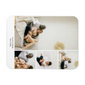 Familienfoto-Collagen-Vorlage Magnet (Horizontal)