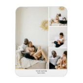 Familienfoto-Collagen-Vorlage Magnet (Vertikal)